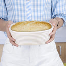 Vogue Rattan-Gärkörbchen, oval, 210 x 150 x 80 mm