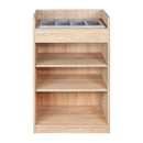 Cutlery Stand Oak Finish