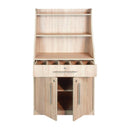 Kellnerstation in Eichenoptik