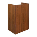 Besteckständer Walnuss-Finish