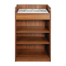 Besteckständer Walnuss-Finish