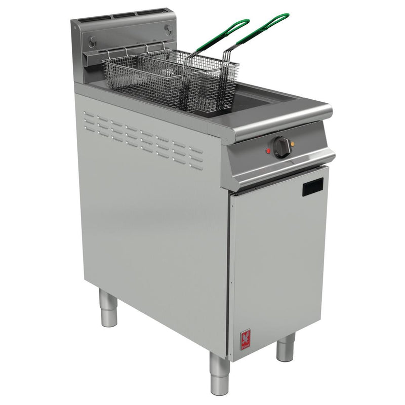 Falcon Dominator Plus Twin Basket Fryer &amp; Fryer Angel Propangas