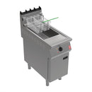 Falcon F900 Twin Basket Fryer with Filtration & Fryer Angel