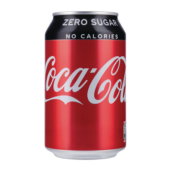 Coke Zero Dosen 330 ml (24 Stück)