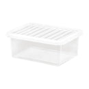 Wham Crystal Storage Box & Lid 17Ltr