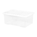 Wham Crystal Aufbewahrungsbox &amp; Deckel 45Ltr