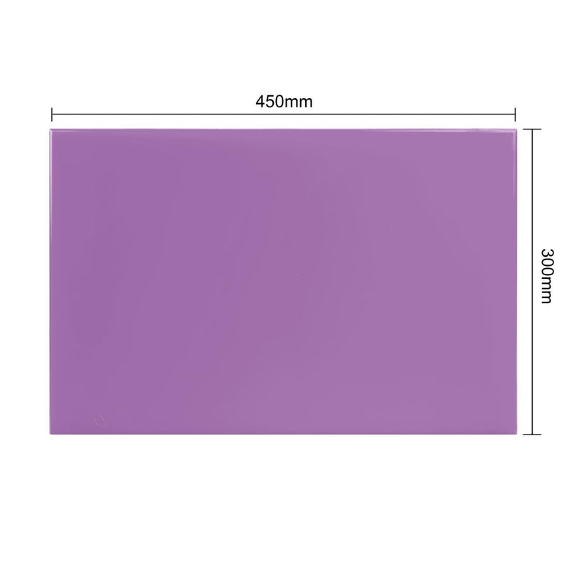 Hygiplas Anti-bacterial High Density Chopping Board Purple - 450x300x10mm