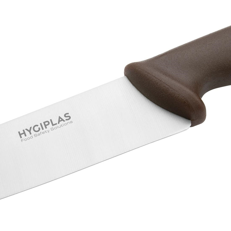 Hygiplas Cooks Knife Brown 25.4cm