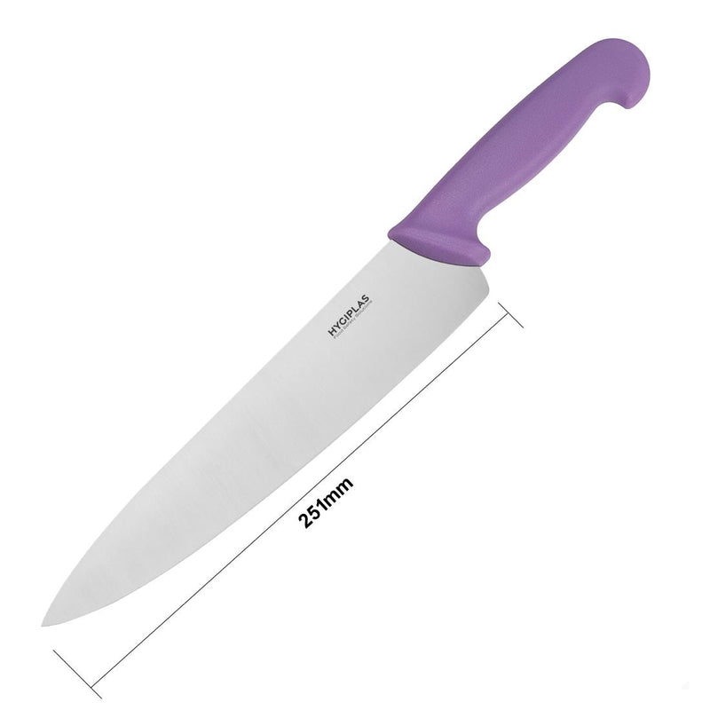 Hygiplas Cooks Knife Purple 25.4cm