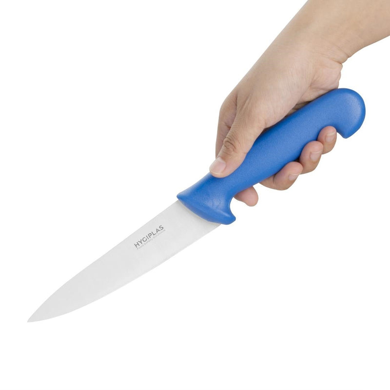 Hygiplas Cooks Knife Blue 15.9cm