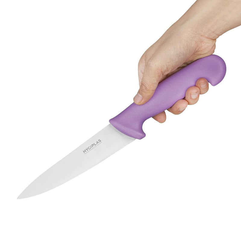 Hygiplas Cooks Knife Purple 15.9cm