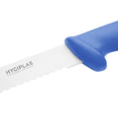 Hygiplas Allesschneider gezahnt blau 25,4 cm