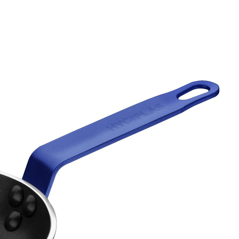 Hygiplas Non-Stick Teflon Aluminium Platinum Plus Frying Pan with Blue Handle 200mm