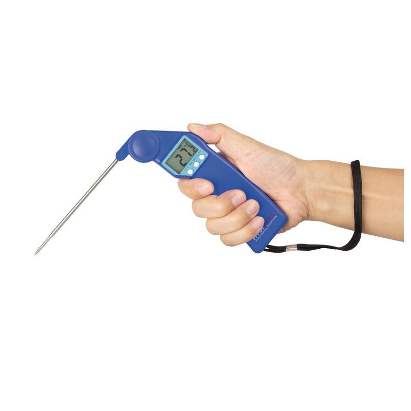 Hygiplas Easytemp farbcodiertes blaues Thermometer