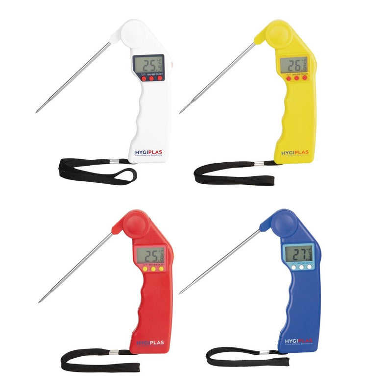 Hygiplas Easytemp farbcodiertes blaues Thermometer