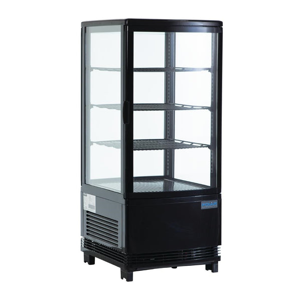 Polar C-Serie Display-Kühlschrank, 68 l, Schwarz
