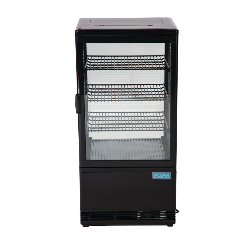 Polar C-Serie Display-Kühlschrank, 68 l, Schwarz