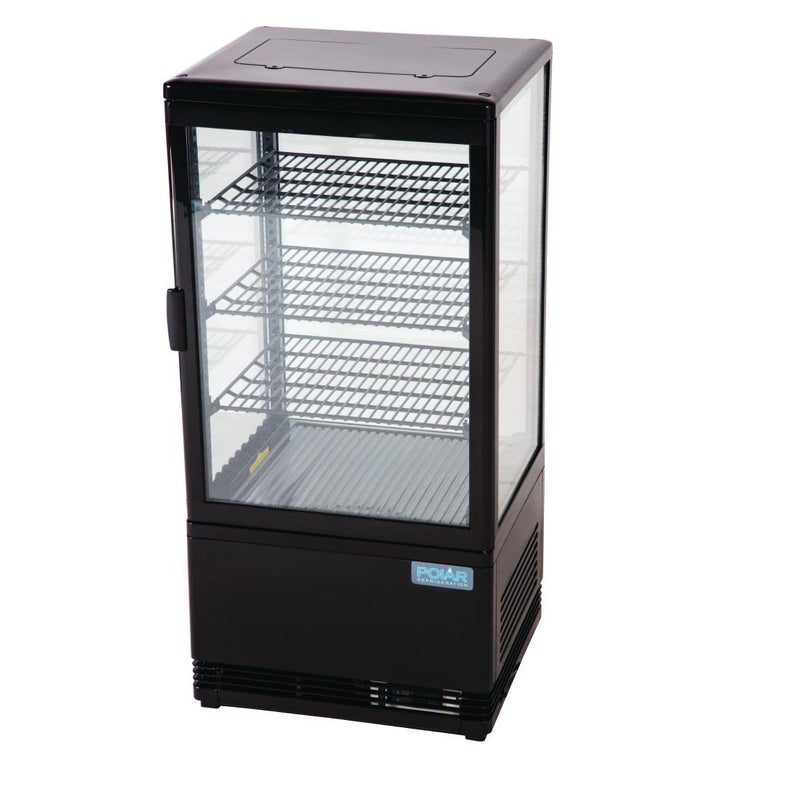 Polar C-Serie Display-Kühlschrank, 68 l, Schwarz