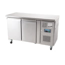 Polar U-Series Double Door Counter Fridge 228Ltr