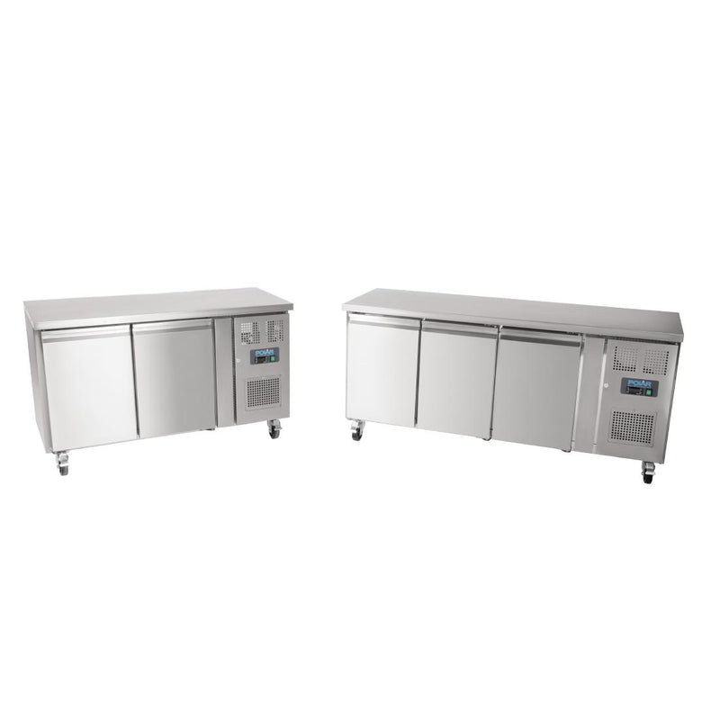 Polar U-Serie Dreitür-Thekenkühlschrank 339Ltr