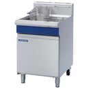 Blue Seal Single Tank Twin Basket Free Standing Natural Gas Fryer GT60