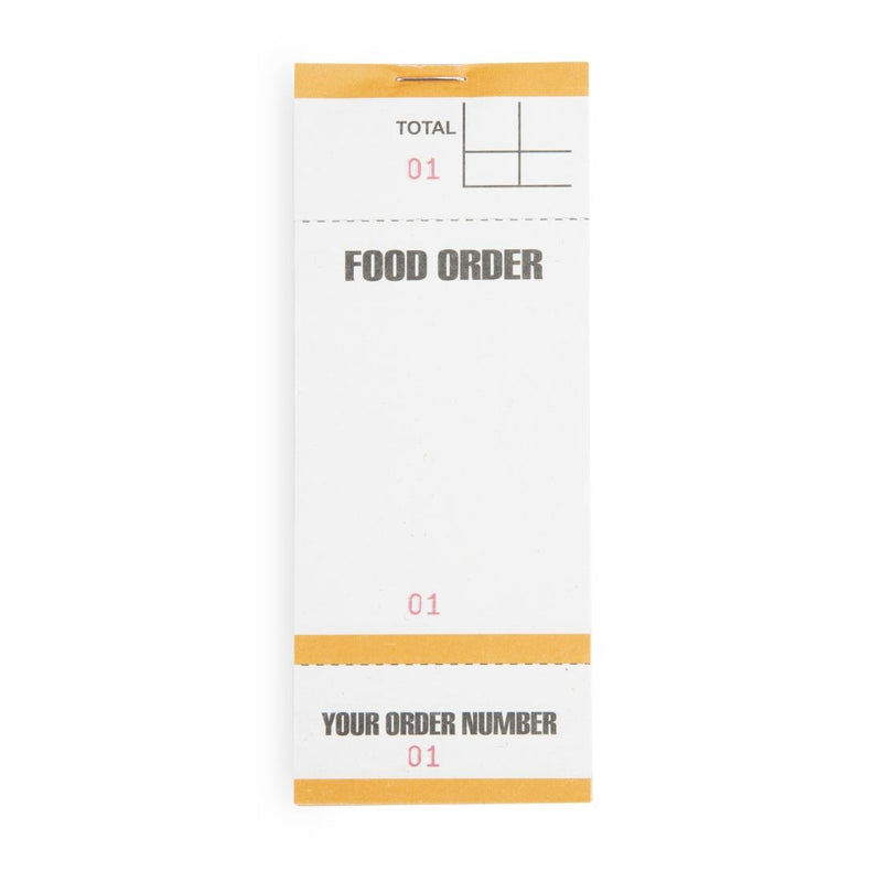 Olympia Bar Food Pad With Order Tickets Single Leaf (Pack of 50)