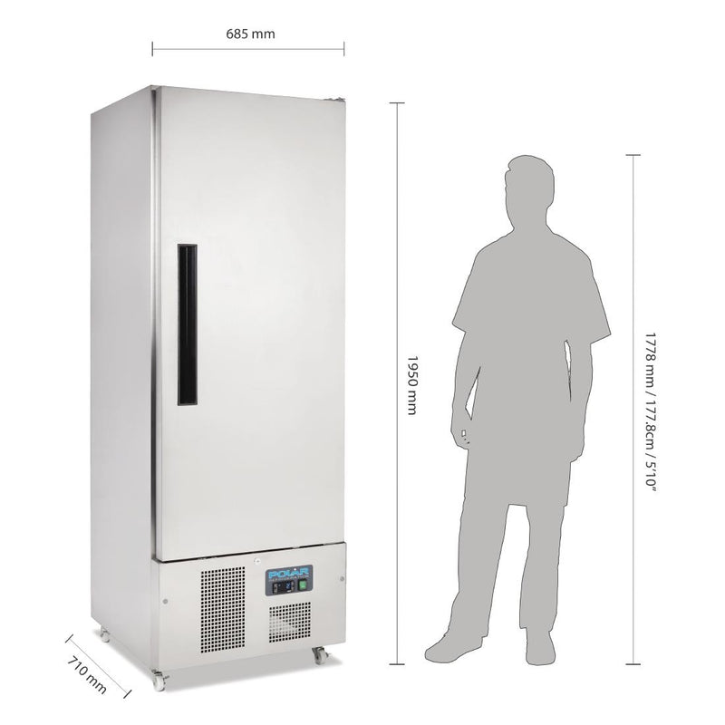 Polar G-Serie Stand-Slimline-Kühlschrank 440Ltr