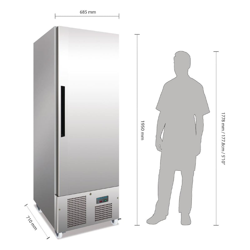 Polar G-Serie Stand-Slimline-Gefrierschrank 440Ltr