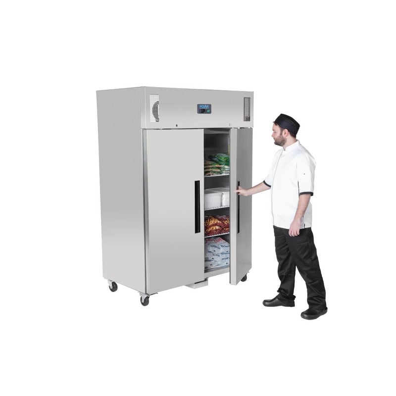 Polar G-Serie Stand-Gefrierschrank mit Doppeltür, 1200 l