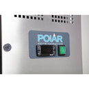 Polar U-Series Double Door Counter Fridge 282Ltr