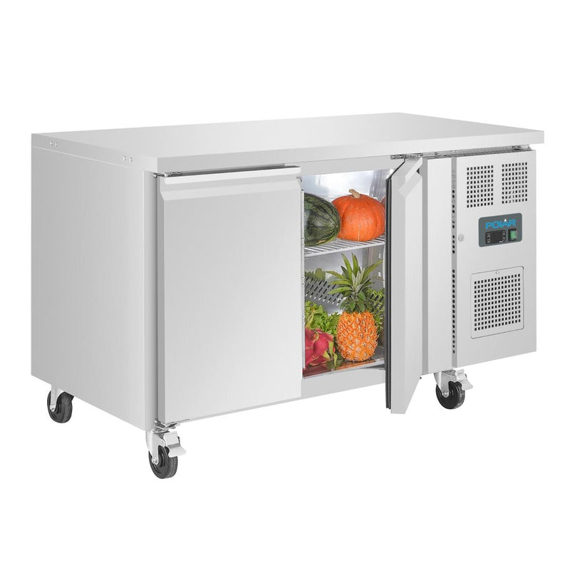 Polar U-Serie Doppeltür-Gefrierschrank 282Ltr