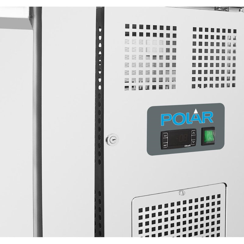 Polar U-Serie Doppeltür-Gefrierschrank 282Ltr