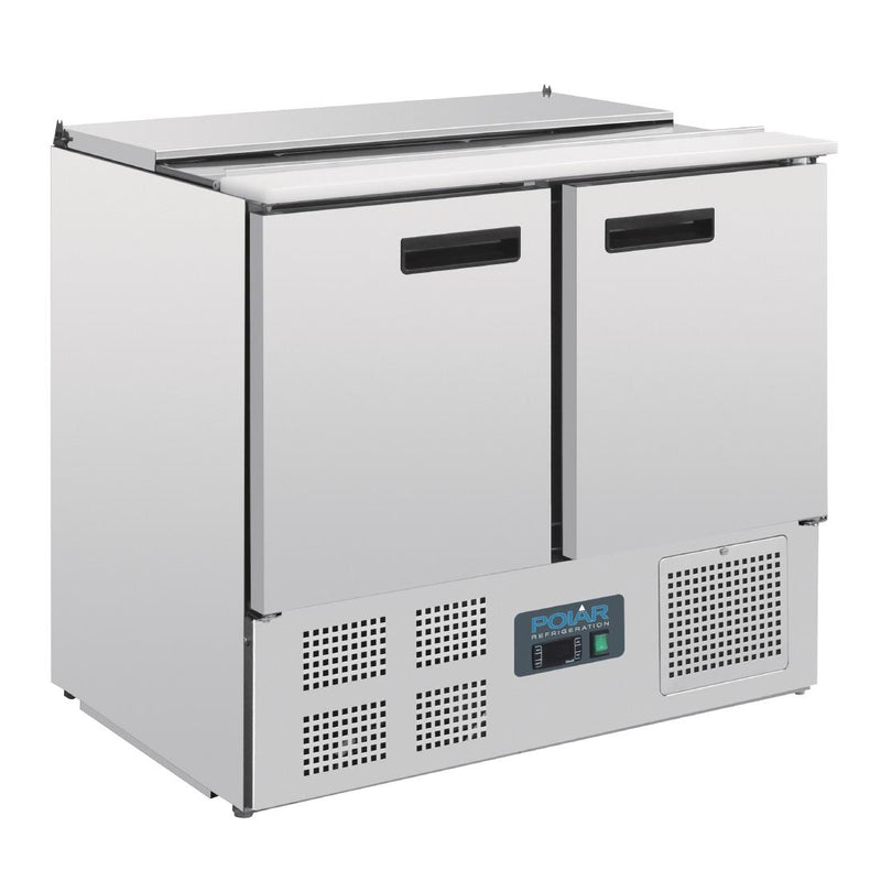 Polar G-Serie Saladette-Thekenkühlschrank 240Ltr