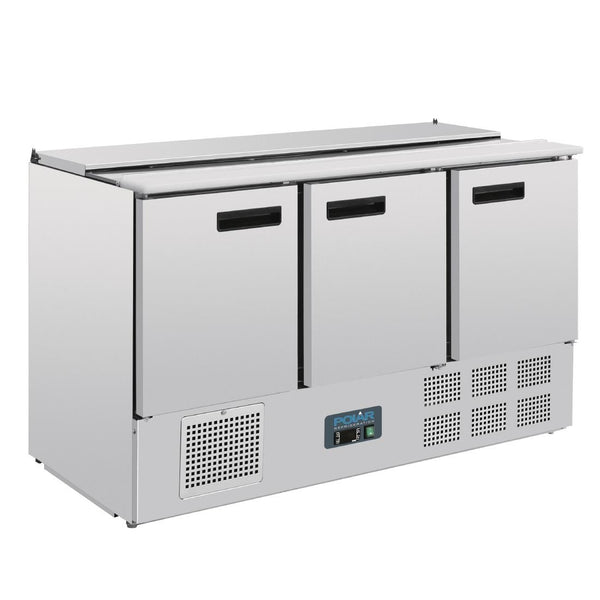 Polar G-Serie Saladette-Thekenkühlschrank 368Ltr