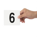 Olympia Kunststoff-Tischnummerneinsätze 1–50