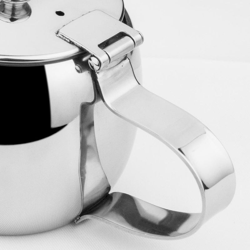 Olympia Non-Drip Stainless Steel Teapot 380ml