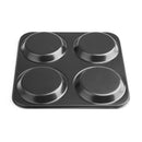 Vogue Carbon Steel Non-Stick Yorkshire Pudding Tray 4 Cup
