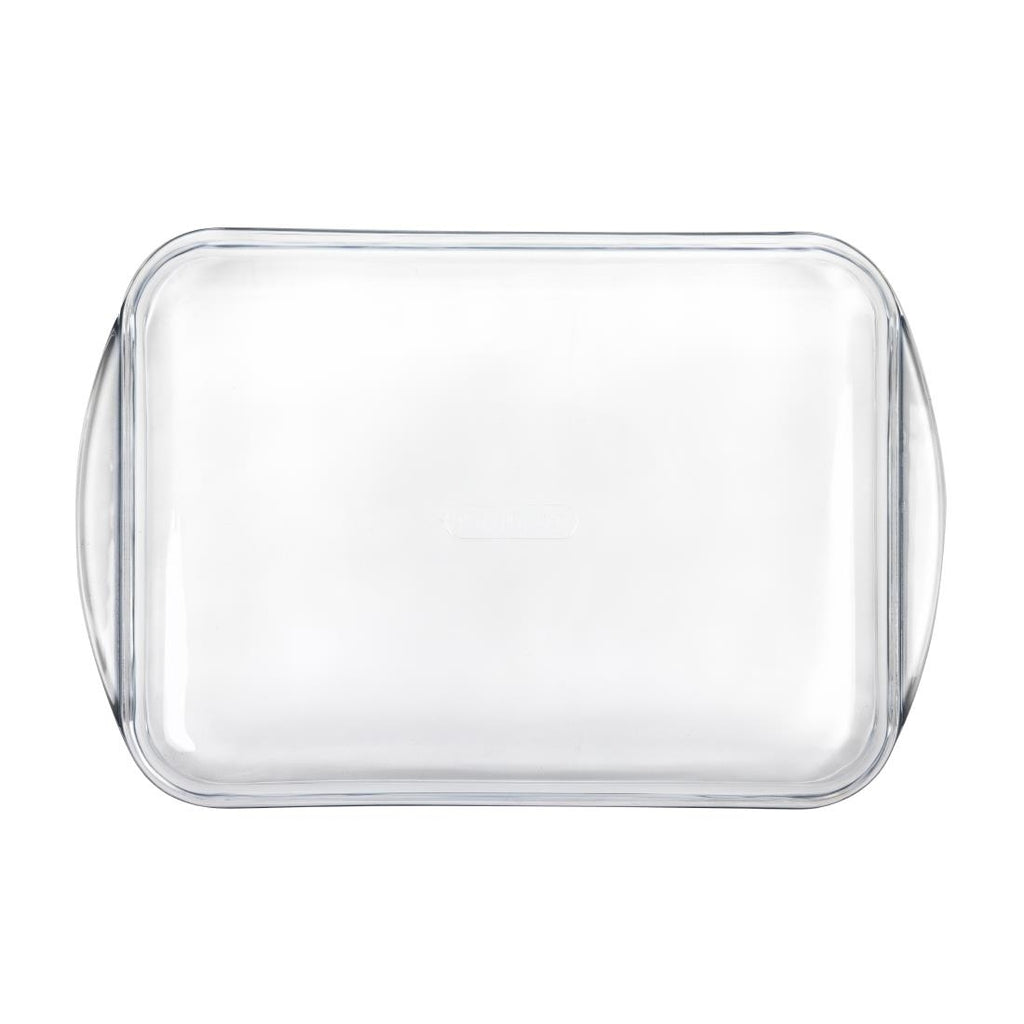 Glass Rectangle Pyrex Pyrex Rectangular Glass Roasting Dish 350mm