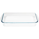 Pyrex rechteckige Bräterform aus Glas, 400 mm