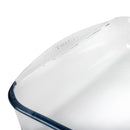 Pyrex rechteckige Bräterform aus Glas, 400 mm