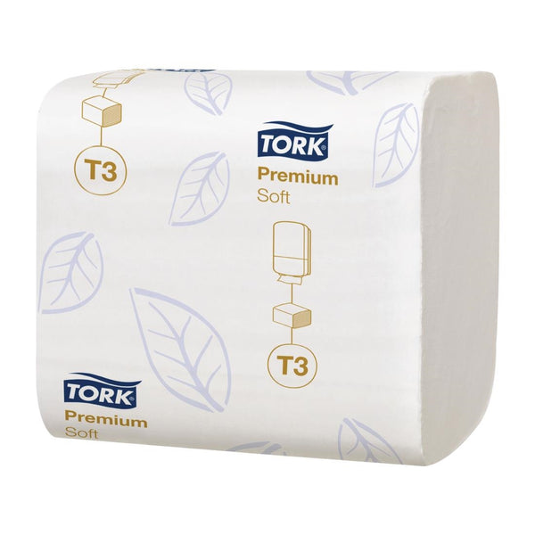 Tork Premium gefaltetes Toilettenpapier, 2-lagig (30 Stück)