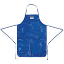 Burnguard Nylon QuicKlean Bib Apron Blue