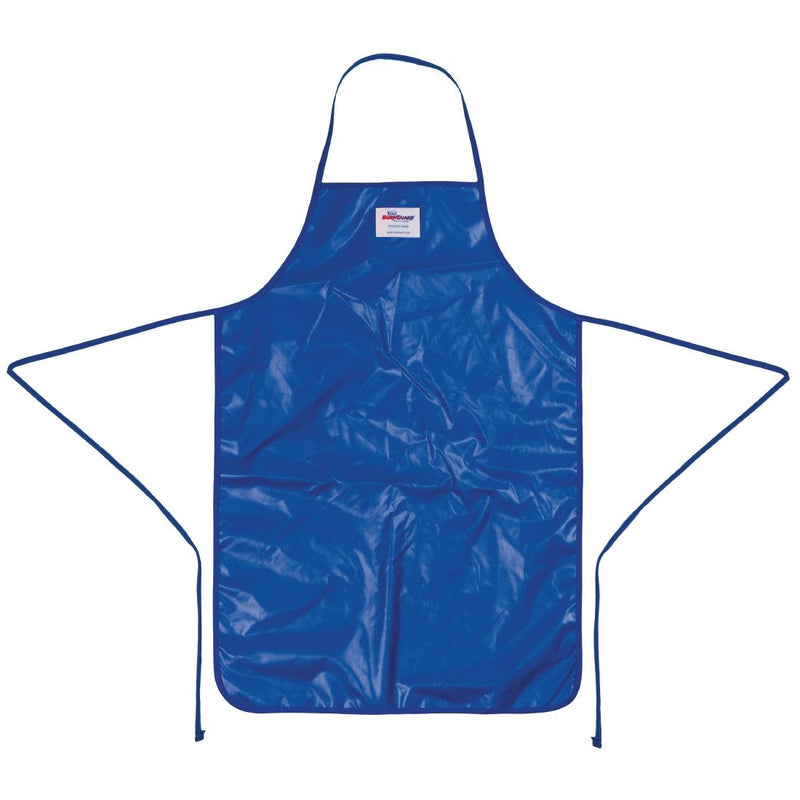 Burnguard Nylon QuicKlean Latzschürze Blau