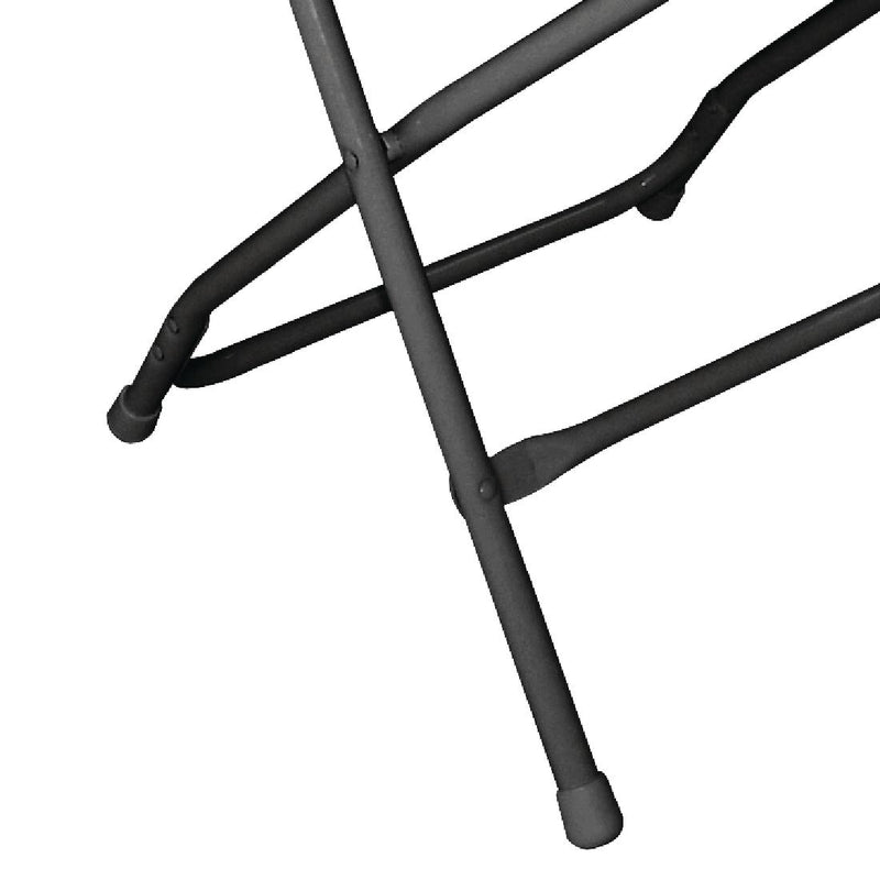 Bolero PP Folding Chairs Black (Pack of 10)