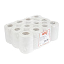 Jantex Mini Centrefeed White Rolls (Pack of 12)