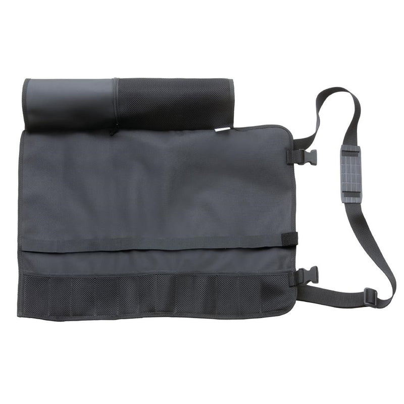 Dick Knife Roll Bag and Strap Black 11 Slots