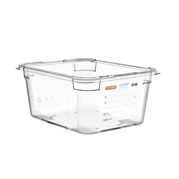 Araven Polycarbonat 1/2 Gastronormbehälter 9,5Ltr