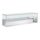 Réfrigérateur de préparation de comptoir Polar série G 5x 1/3GN et 1x 1/2GN