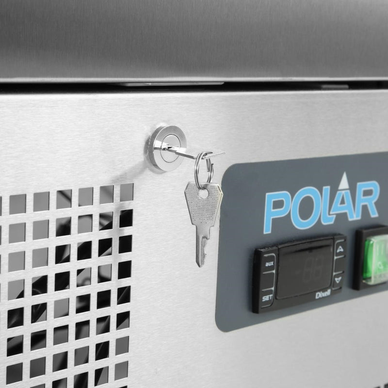 Polar G-Serie Slimline-Gefrierschrank mit Doppeltür, 960 l