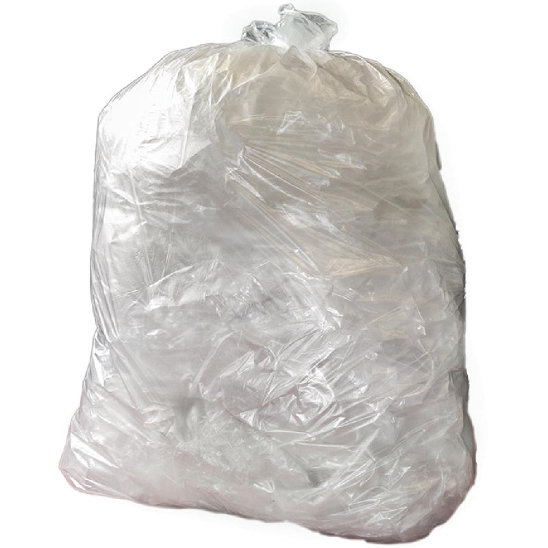 Jantex Recycling-Müllbeutel für mittlere Beanspruchung, 12 kg, 90 l, transparent, 200 Stück